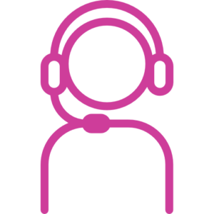 Telemarketer With headphones With Mic
